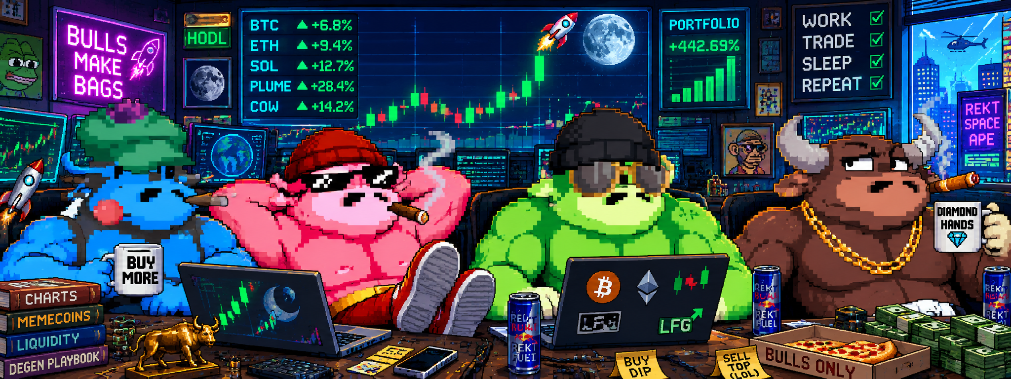 The Boolish VC trading floor